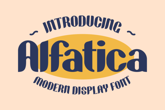 Alfatica: A Bold and Fun Display Font for Creative Excellence