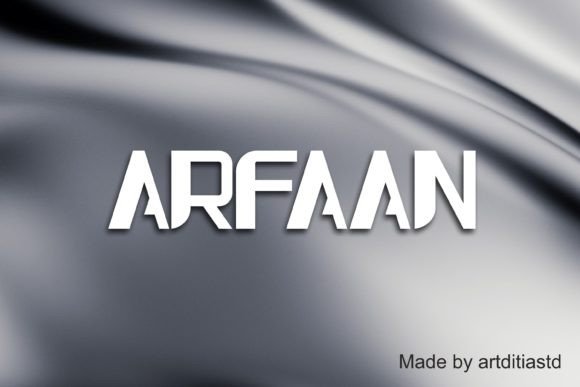 Arfaan: A Friendly and Fun Display Font for Every Project