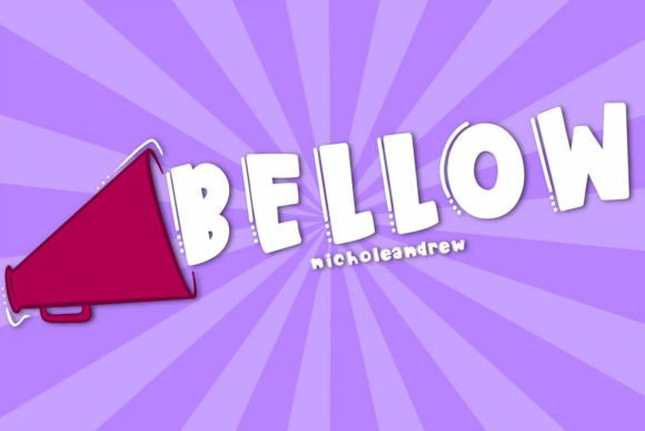 Bellow: A Bold Font for Creative Impact