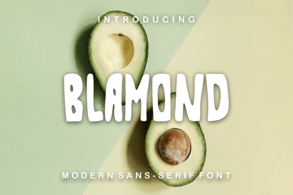 Blamond: A Timeless Display Font for Modern Design