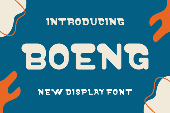Boeng: A Bold Font for Modern Design