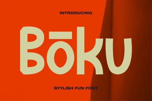 Boku: A Stylish Font for Modern Design Needs