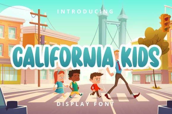 California Kids: A Playful Font for Purposeful Design