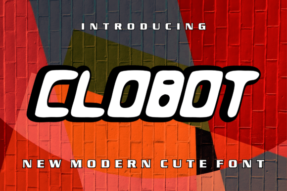 Clobot: A Modern, Elegant Display Font for Every Creative Project