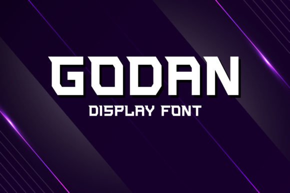Godan: A Modern Font That Brings Creative Ideas to Life