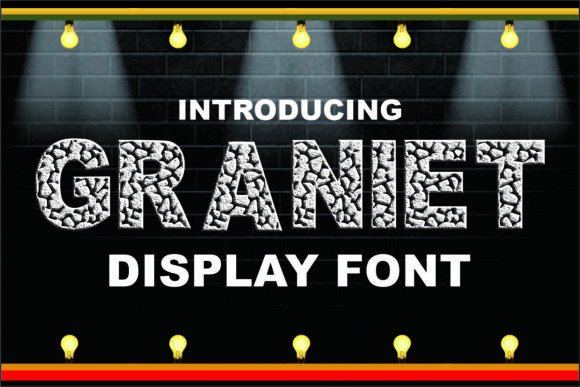 Graniet: A Creative and Cool Duo Font for Every Project