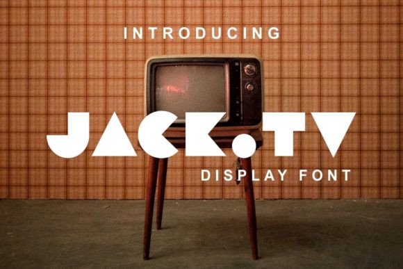 Jack Tv: A Bold, Vintage-Style Display Font for Retro Vibes