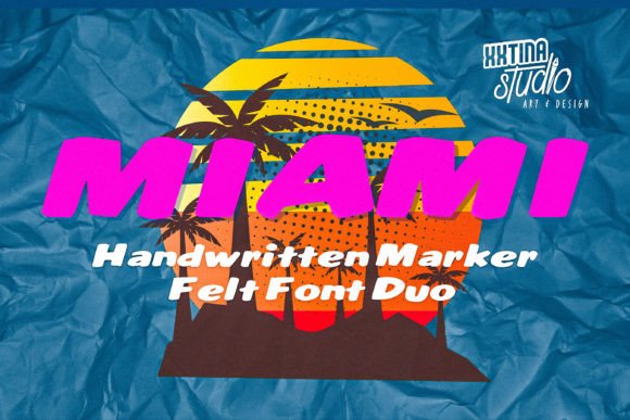 Miami: A Bold Display Font That Elevates Your Visuals
