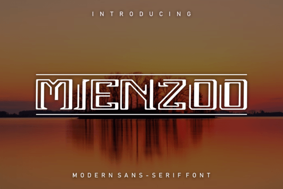 Mienzoo: A Modern Display Font That Elevates Any Design