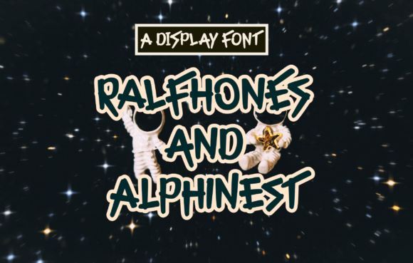 Ralfhones: A Playful and Authentic Display Font for All
