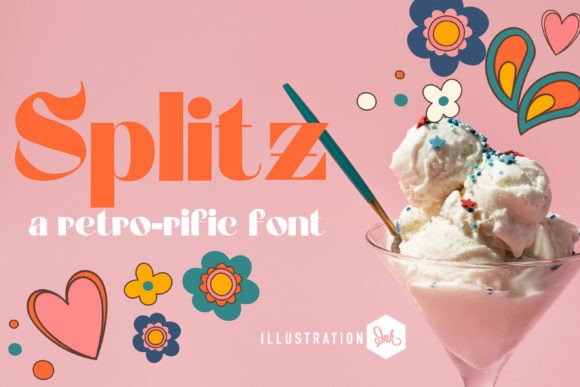 Splitz: A Retro-Style Font That Adds Character