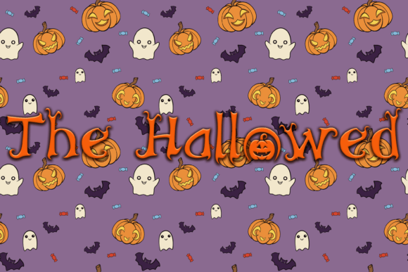 The Hallowed: A Whimsical Font for Halloween and Beyond