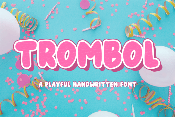 Trombol: A Playful Font for Creative Expression